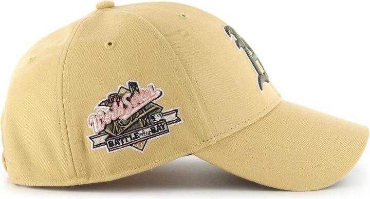 Actual product image 47 Brand Snapback Cap - World Series Oakland Athletics Tan (One size)