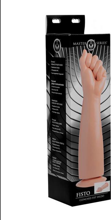 Productafbeelding Master Series Fisto Gebalde Vuist Dildo