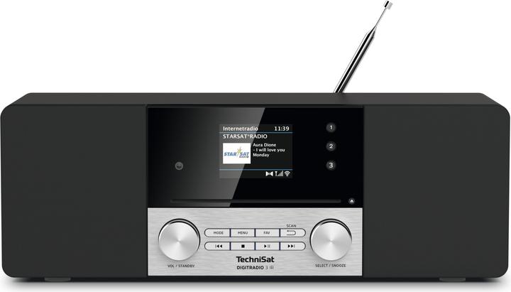 Produktbild TechniSat DigitRadio 3 IR (Internetradio, DAB+, FM, Bluetooth, WLAN)