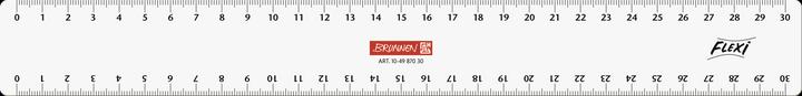 Immagine prodotto Righello Flexi 30 cm, cristallino (30 cm)