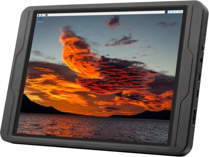 Actual product image WaveShare 8inch HDMI 1536x2048 IPS Capacitive Touch Screen with Aluminium Housing