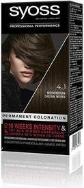 Image du produit Syoss Color Baseline 4-1 Teinture pour cheveux bruns moyens