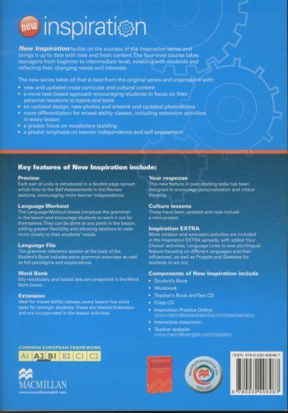 Produktbild New Inspiration 2. Student's Book (Englisch, Philip Prowse, 2011)