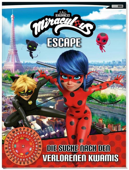 Actual product image Panini Miraculous ESCAPE - Die Suche nach den verlorenen Kwamis (German, Claudia weber, 2023)