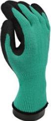Produktbild Hygostar Kälteschutz-Handschuh WINTER STAR, grün/schwarz,XXL Grobstrickhandschuh aus Polyester & Baumwolle (11)