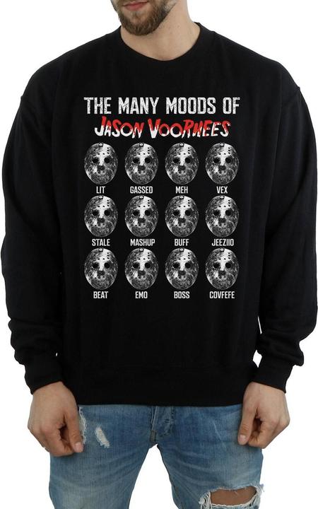 Produktbild Absolute Cult The Many Moods Of Jason Voorhees Sweatshirt (XL)