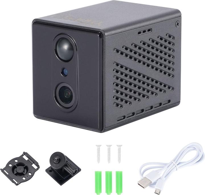 Actual product image Casativo Mobile WLAN Mini Überwachungskamera 2304 x 1296: Mit App-Fernzugriff