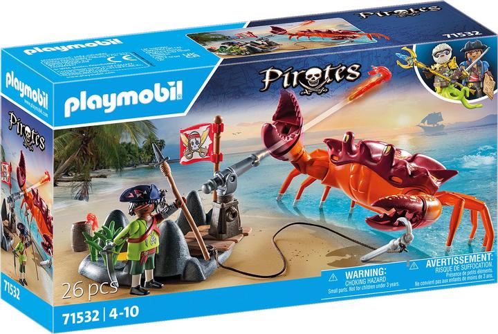 Playmobil Kampf gegen die Riesenkrabbe (71532, Playmobil Pirates)