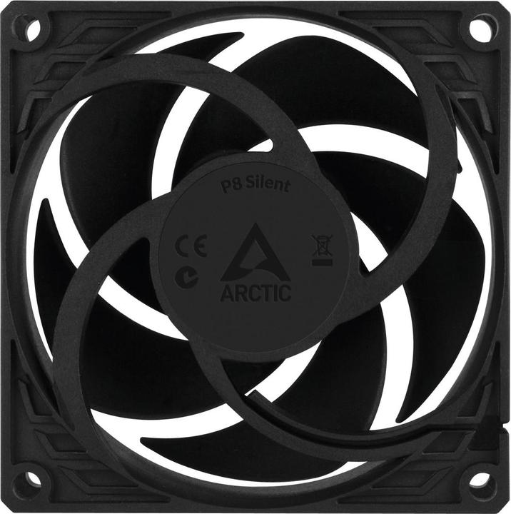 Produktbild Arctic P8 Silent (Black) - 5 Pack (80 mm, 5 x)