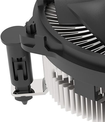Actual product image Akasa Copper Core Cooler for Intel LGA1700 up to 125W TDP. pushpin (63.20 mm)