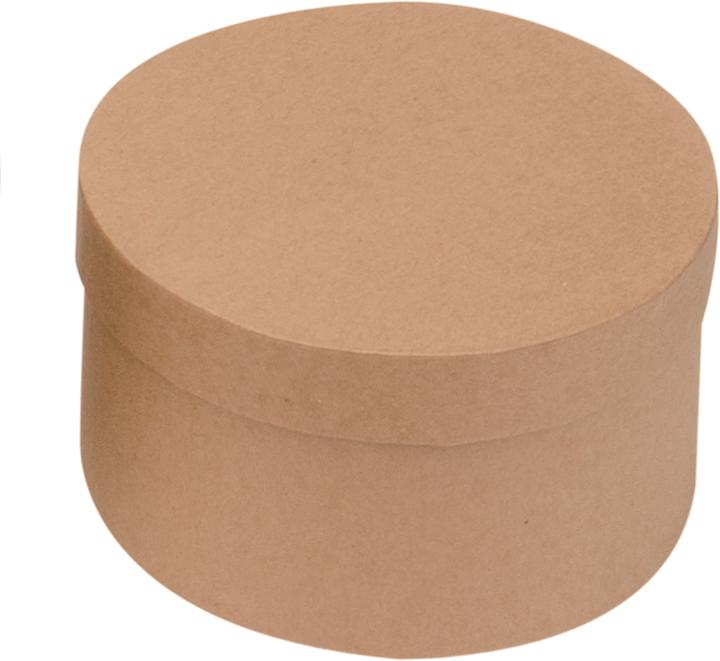 Produktbild Glorex Rundbox Pappe D 80/H 45mm FSC