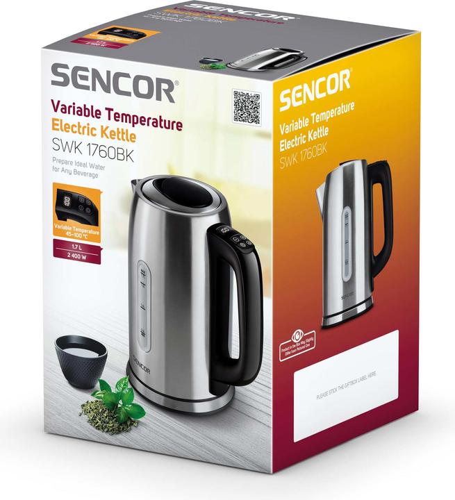 Actual product image Sencor SWK 1760BK (1.70 l)