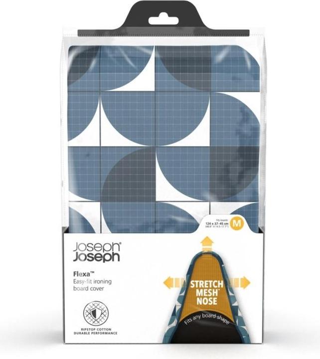 Actual product image Joseph Joseph Flexa ironing board cover 124 cm - mosaic blue