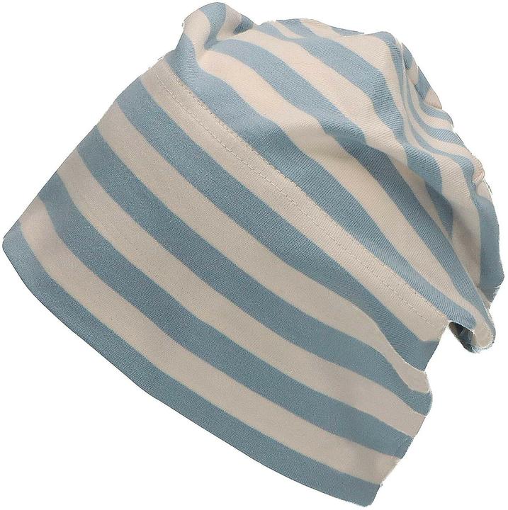 Sterntaler Mütze Slouch-Beanie gestreift Hellblau Gr. 47 (47)