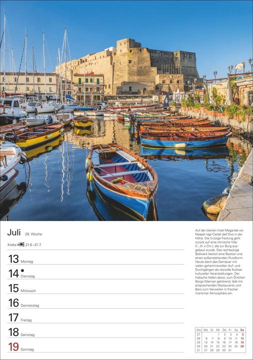 Actual product image Harenberg Italien Wochenplaner 2026 - Eine Reise in 53 Bildern (German)