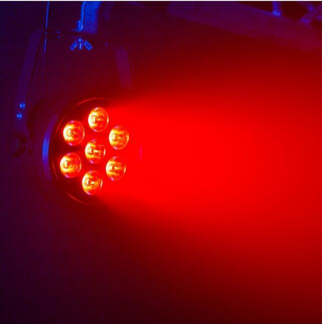 Actual product image Mac Mah Flat Par 7x12W 6in1 (12 W, LED)