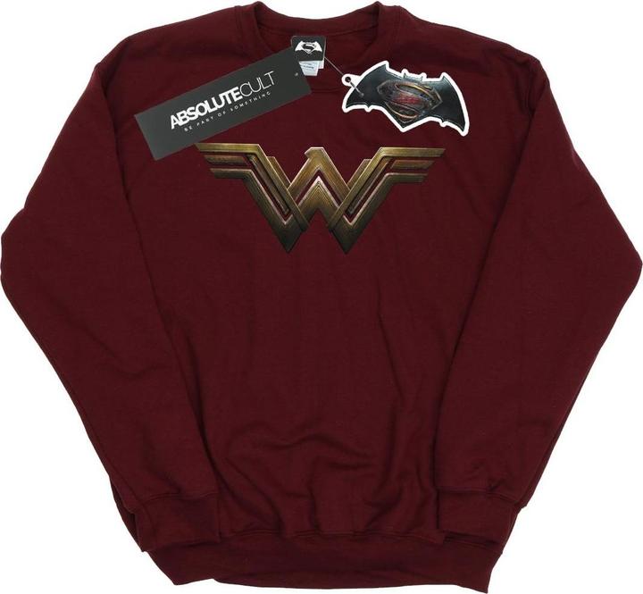 Wonder Woman Logo Sweatshirt aus Baumwolle