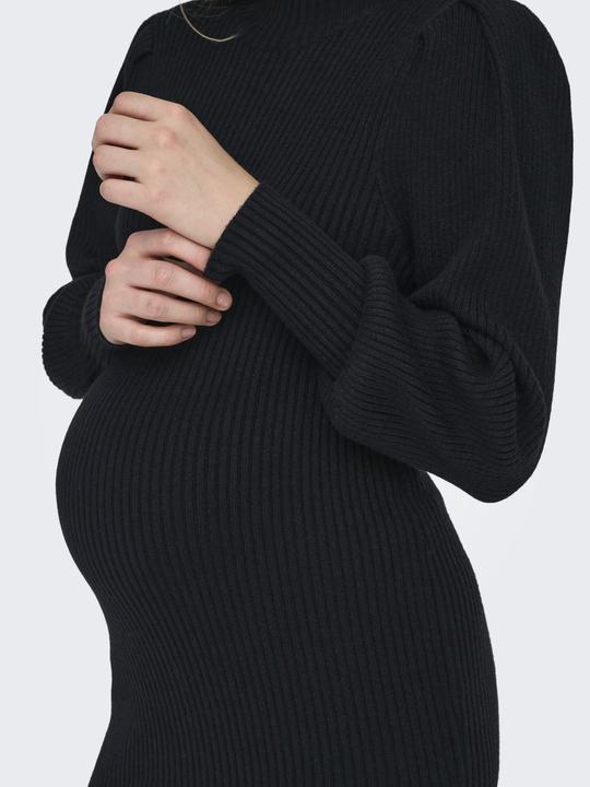 Produktbild Only Maternity Mama gerippt Strickkleid Strickpullover (L)