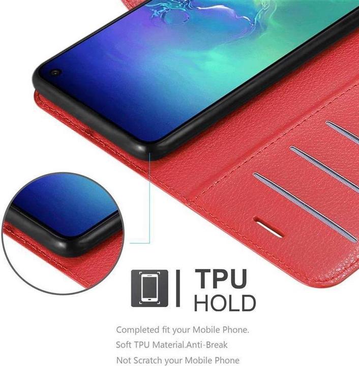 Actual product image Cadorabo Book with stand function cover (Samsung Galaxy S10e)