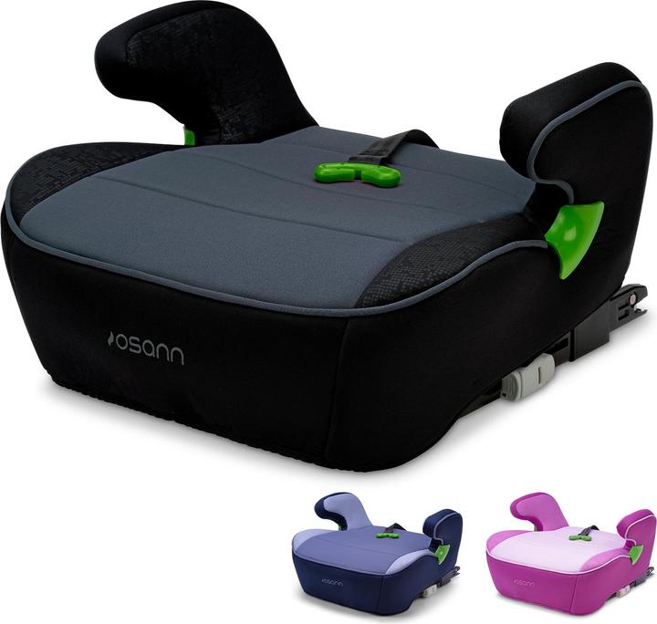 Osann Junior Isofix Fixation par sangle (Rehausseur de siège pour enfant, Norme ECE R129/i-Size)