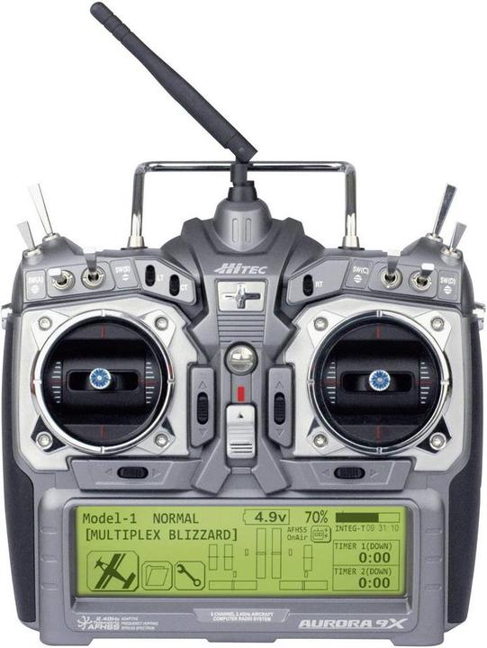 Produktbild Hitec Aurora 9X Hand-Fernsteuerung 2,4 GHz Anz