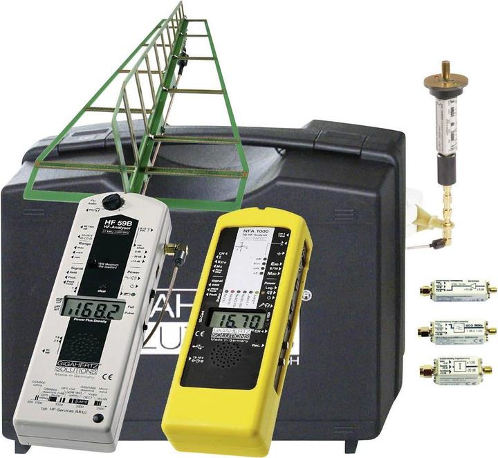 Produktbild Gigahertz Solutions Hochfrequenz (HF)-Elektrosmogmessgerät M