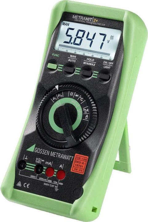 Immagine prodotto Gossen Multimetro portatile digitale Metraw (CAT III 600V)