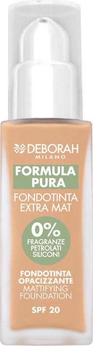 Actual product image Deborah Milano Formula Pura Extra Mat Fond de Teint No 04 (4)