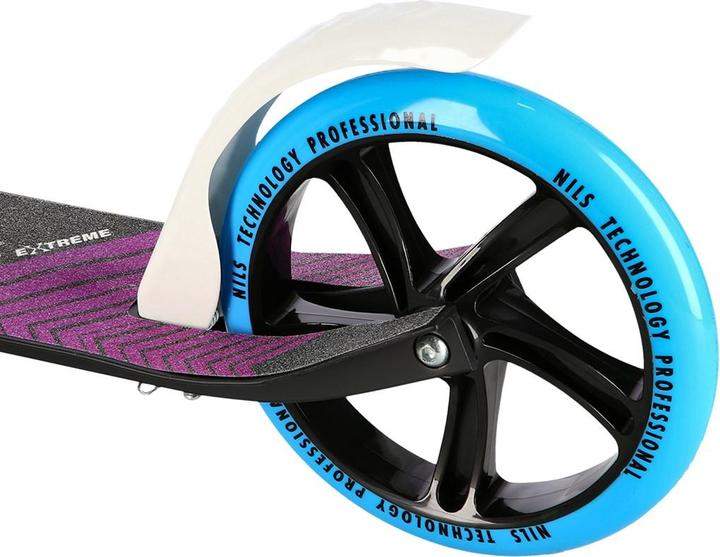 Actual product image Nils eXtreme HM0107 white and pink scooter