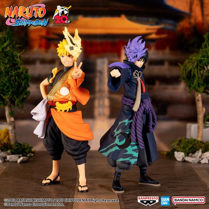 Produktbild Banpresto Naruto - Sasuke Uchiha 20th anniversary Costume