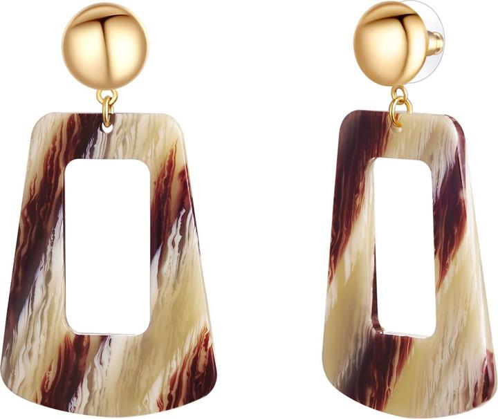 Lulu & Jane Metall-Legierung Acryl gelbgold - 33624 (Metall-Legierung)