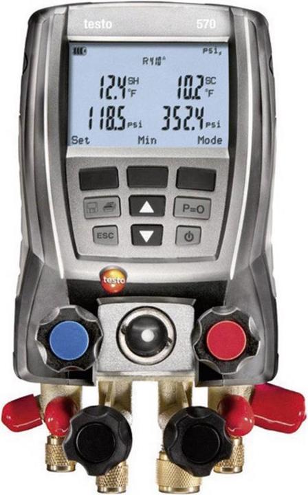 Image du produit Testo Appareil de mesure des fluides frigorigènes 570-1 Set