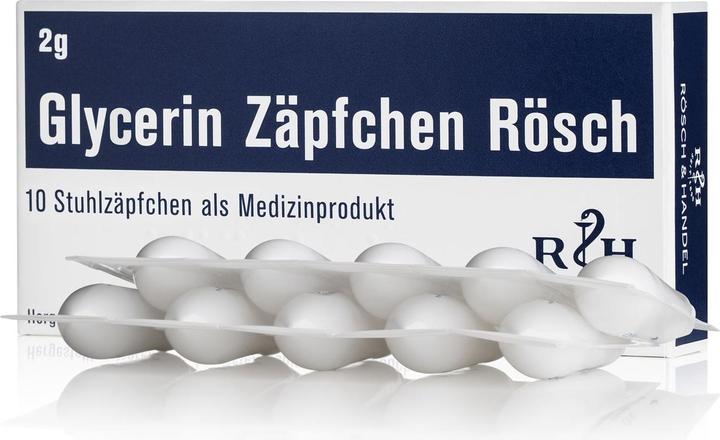 Immagine prodotto Rösch & Handel Supposte di glicerina 2 g 10 pz. (10 Pezzo/i)