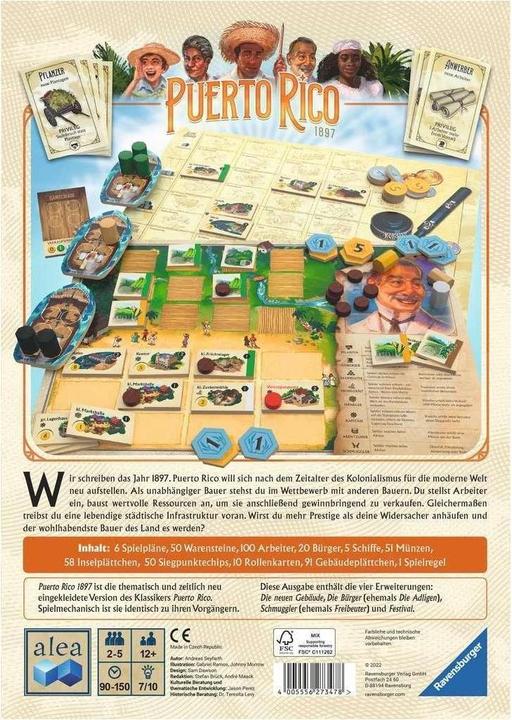 Produktbild Ravensburger Puerto Rico 1897 (Deutsch)
