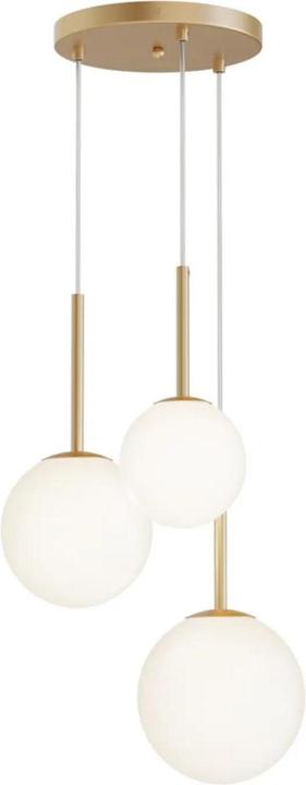 Maytoni Lampada a sospensione Basic, lampada a sospensione 3x E14 45cm color oro (E14)