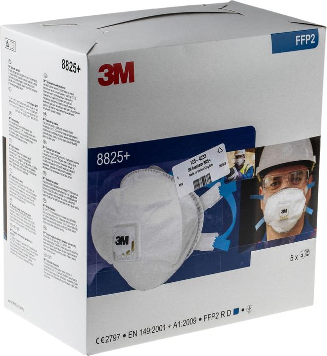 Produktbild 3M Feinstaubmasken (FFP2 D, 5 x)