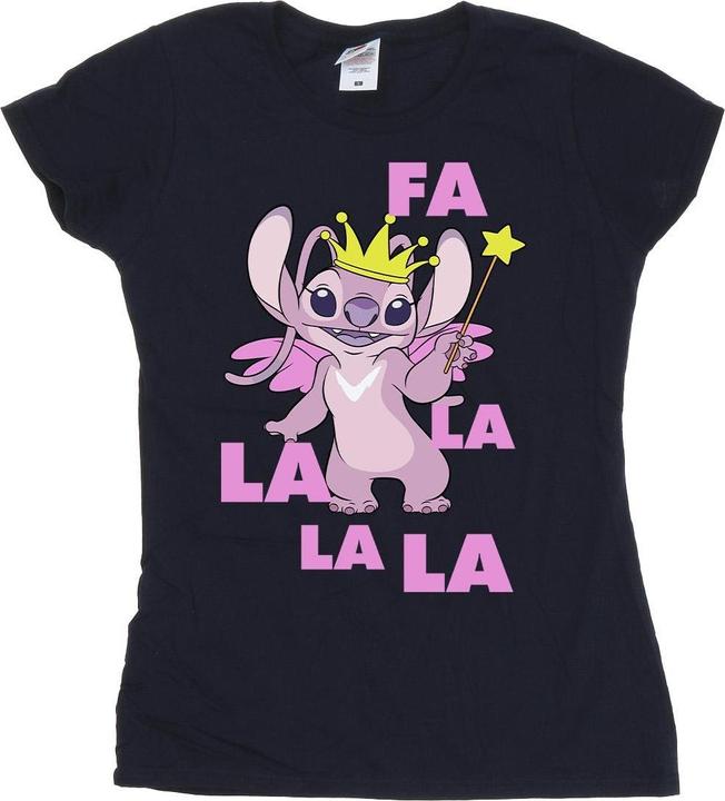 Disney Lilo & Stitch Angel Fa La La TShirt (XXL)