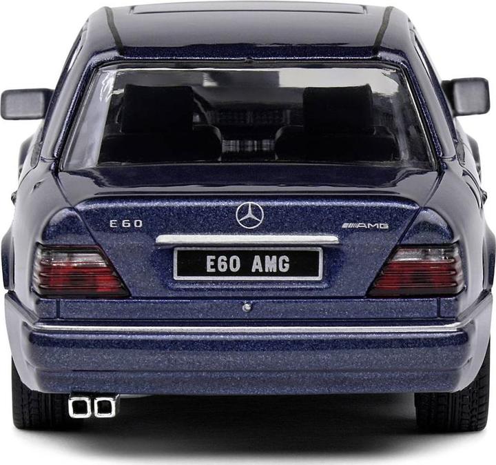 Actual product image Solido 1:43 Mercedes-Benz W124 E60 AMG blue
