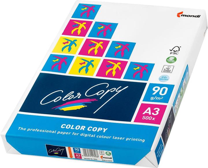 Actual product image Mondi colour copy (90 g/m², 500 x, A3)