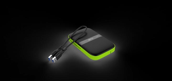 Actual product image Silicon Power Armor A60 1TB USB 3.0 2.5 SP010TBPHDA60S (1 TB)