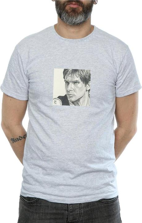 Produktbild Star Wars Han Solo Drawing TShirt (XL)