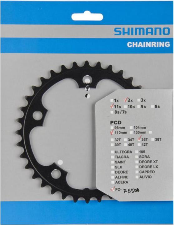 Image du produit Shimano FC-RS500 plateau 11 vitesses (52)