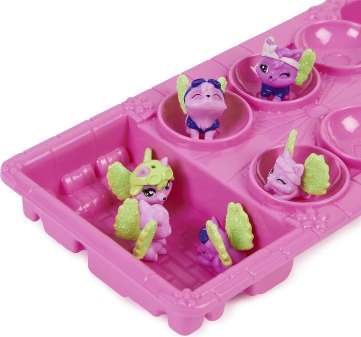 Produktbild Hatchimals Rainbowcation Eierkarton mit Wolf-Familie, Spielset mit 10 CollEGGtibles-Figuren und 2 Zu