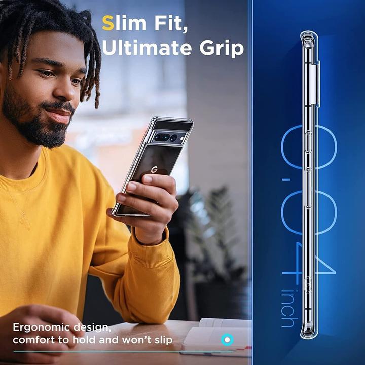 Immagine prodotto PhoneLook Copri gomma Silicone Gel Semplice Super Chiaro Flessibile (Google Pixel 7)