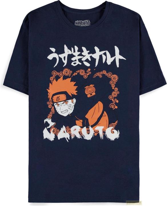 Actual product image Difuzed Naruto Shippuden - Naruto Cloud - Men's Short Sleeved T-shirt - S (S)