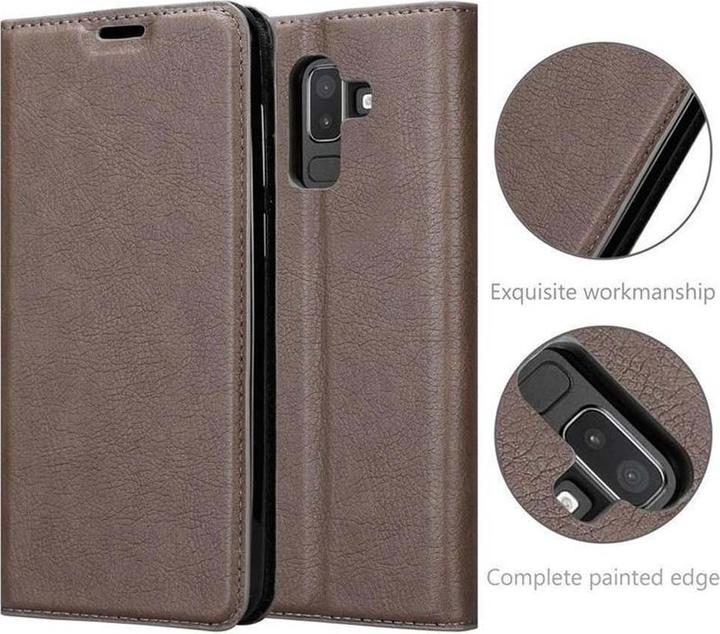 Produktbild Cadorabo Book Invisible Magnet Cover (Samsung Galaxy J8 (2018))