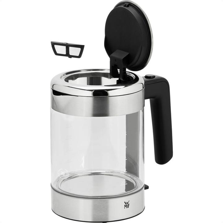Produktbild WMF KÜCHENminis Reisewasserkocher kabellos / Glas-Wasserkocher klein 1l (1 l)