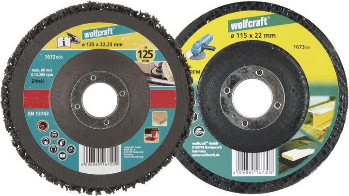 Image du produit wolfcraft wolfcraft 1 Universal-Reinigungsscheibe WS ø125mm