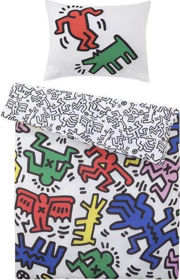 Actual product image Keith Haring Fun (Bedding set, 160 x 200 cm, 50 x 70 cm)