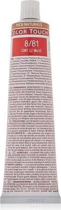 Produktbild Wella Colour Touch Rich Naturals (8/81 hellblond perl-asch)